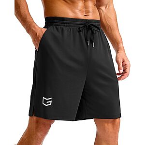 G Gradual Men's Athletic Workout Shorts with Pockets 5"/7"/9" Lightweight Quick Dry Gym Basketball Running Shorts $12.74