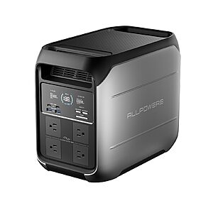 ALLPOWERS P1800 Portable Power Station, 1024Wh LiFePO4 Battery Backup w/ 4 1800W (3600W Peak) AC Outlets, 140W USB-C Outpu Solar Generator $359