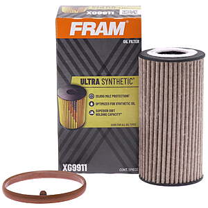 $4.36: FRAM Ultra Synthetic Oil Filter, XG9911, 20K mile Replacement Filter at Walmart.com