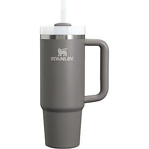 STANLEY Tumbler with Handle and Straw, 30 oz (Stone Color) $20