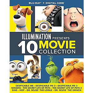 $24.99** | Illumination Presents: 10-Movie Collection (Blu-ray + Digital HD) at Amazon