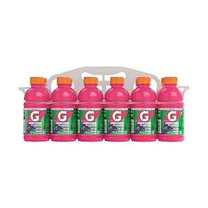 $14.38 | 3 × Gatorade, Lower Sugar Rain Berry Beverage, 12 Ct at Woot!