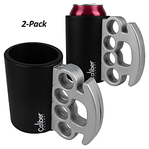 2-Pack: Caliber Gourmet Brass Knuckles Coozie $9.99 + Free Shipping