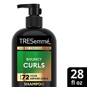 Two for $8.56 shipped Walmart+ get $4 walmart cash TRESemmé Moisturizing Shampoo For Curly Hair Flawless Curls Formulated With Pro Style Technology, 28 Fl oz