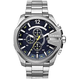 51mm Diesel Men's Mega Chief Chronograph Watches (Various Colors) Starting at $135 + Free Shipping