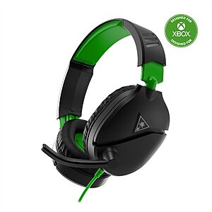 $26.94: Turtle Beach Recon 70 Multiplatform Gaming Headset, 3.5mm Wired, Flip-to-Mute Mic, Black
