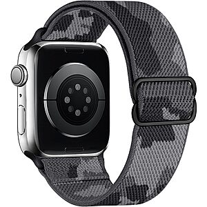 MITERV Stretchy Nylon Loop Band for Apple Watch (Various) $4.99 + Free Shipping w/ Prime or on $35+