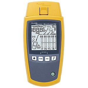 Fluke Networks MS-POE-IE-KIT MicroScanner PoE Industrial Ethernet Kit with Included Intellitone $2013.98