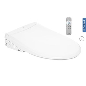 Brondell Swash Thinline CL2200 Bidet Toilet Seat $299.99 Round free shipping Costco.com