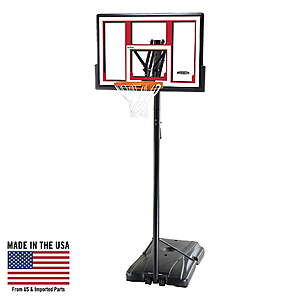 Lifetime 48-Inch Polycarbonate Shatterproof Portable Basketball Hoop $99.99