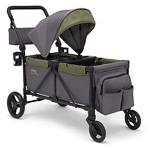Jeep Sport All-Terrain Stroller Wagon by Delta Children $86.18 + Free Shipping