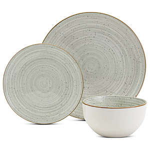 Haven Speckled Sage 12 Pc. Dinnerware Set, Service for 4 $26.99