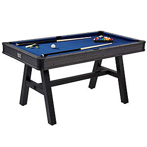 5' Barrington Billiards Harrison Collection Pool Table (Black & Blue) $107.60 + Free Shipping