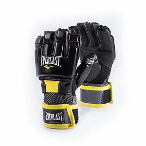$18.50 FS WMT+ or Pick Up : Everlast Kickboxing Gloves for Men & Women, L/XL, 5oz – Black Heavy Bag & MMA Training