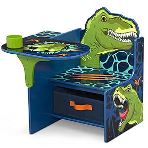 Delta Children Dinosaur Chair Desk w/ Storage Bin $16.04 + Free Shipping w/ Walmart+ or on $35+