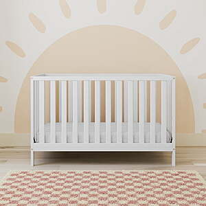 Storkcraft Sunset 4-in-1 Convertible Baby Crib (White) $47.60 + Free Shipping w/ Walmart+ or on $35+