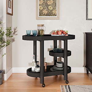 $33.79 - Beautiful Drew Bar Cart by Drew Barrymore (3 colors)