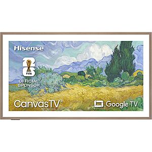 55" Hisense Hi-QLED S7 CanvasTV Series 4K UHD 144Hz Google Smart TV w/ Art Mode & Anti-Glare Panel (55S7SG) $697.97 + Free Shipping