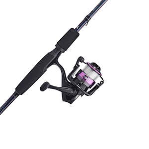 Abu Garcia Gen Ike Spinning Combo, 6'6" Medium Fishing Rod, 30 Size Reel $27