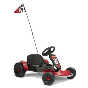 Radio Flyer 12V Turbo GoKart Battery Powered Riding Toy $81