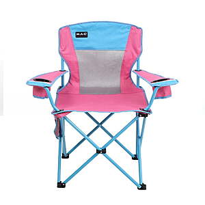 Macsports Oversized Folding Camp Chair w/ Cup Holders (2 Colors) $13.99 + Free Shipping
