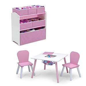 Delta Children 4-Piece Toddler Playroom Set $28 + Free Shipping w/ Prime or on $35+