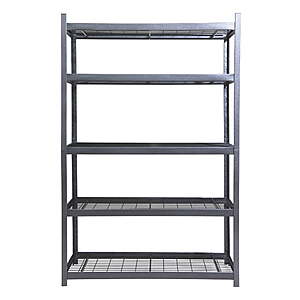 5-Shelf RUGGED RACK 48"W x 24"D x 72"H Boltless Wire Decking Rack (800lbs Per Shelf) $52 + Free Shipping