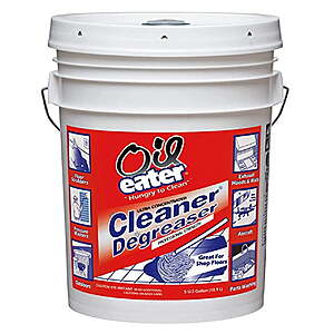 5-Gallon Oil Eater Cleaner/Degreaser Concentrate $20.74 + Free Shipping w/ Walmart+ or on $35+