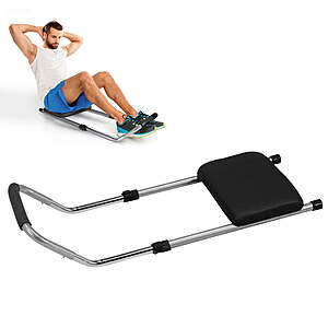 Microdry Ab Precision Workout Trainer Guided Core Trainer (Grey/Black) $12 + Free Shipping w/ Walmart+ or on $35+