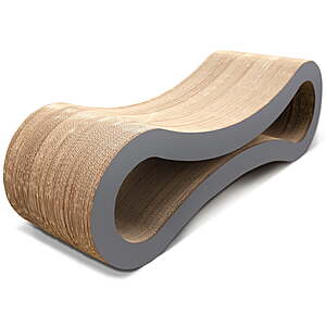 PetFusion Ultimate Cat Scratcher Pad Lounge & Bed For Cats, Reversible Infinity, Gray, $17.62 @Walmart. Free ship on $35+.