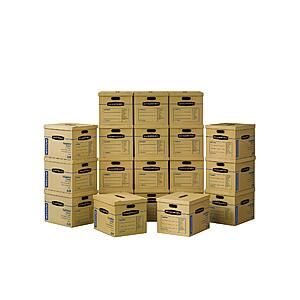20-Pack Bankers Box Medium Classic Moving Boxes $26.80