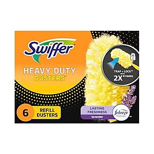 $5.45 | Swiffer Dusters Heavy Duty Lavender 6ct at Woot!