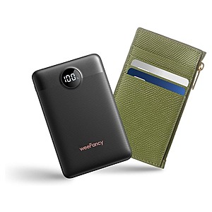 $7.79 | WeeFancy 10,000mAh 20W Small Portable Charger at Woot!