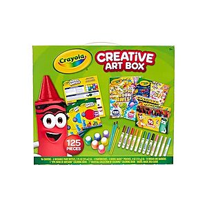 $10 | 125-Piece Crayola Creative Art Box Set at Woot!