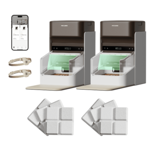 2-Pack Petlibro One RFID Smart Automatic Cat Feeder w/ Collar Tag, 5G Wi-Fi & App Control $108 + Free Shipping