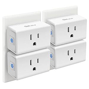 $23.99 | 4-Pk Kasa EP10P4 Smart Plug Mini + 25% Back w/ Prime Visa Card at Amazon