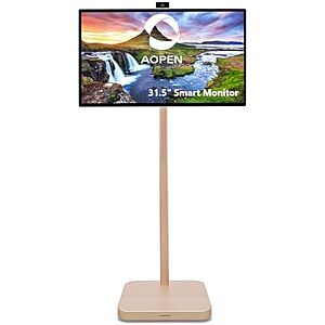 $354.64* | 31.5" AOPEN 32S1U PRO 4K UHD Rollable Touch Smart Monitor at Amazon