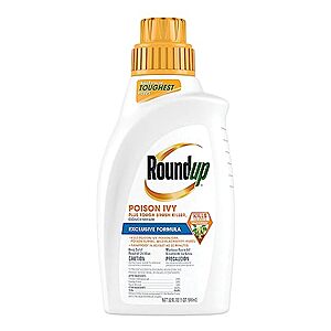 $15.72 | 32-Oz Roundup Poison Ivy Plus Tough Brush Killer Concentrate at Amazon