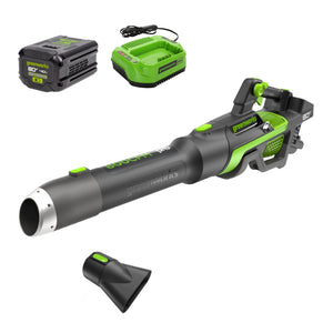 REFURBISHED 80V 800CFM Cordless Battery Leaf Blower, 4Ah Battery and Charger $123.5