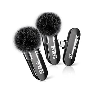 $7.79: SYNCO Wireless Microphone for USB-C Phones - 48kHz/24-bit at Woot!