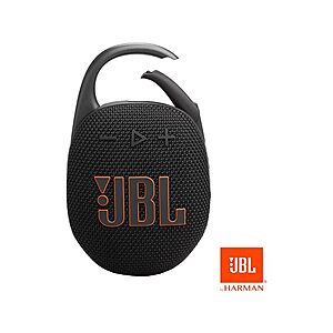 $38.96: JBL Clip 5 - Ultra-Portable, Waterproof & Dustproof Bluetooth Speaker(Black) at Woot!