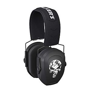 $12.94: Walker's Game Ear GWP-RSMPAS-BK-Pun Razor Passive - Black Punisher Logo at Amazon