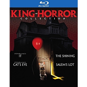 King of Horror 4 Movie Collection (Blu-ray Set) $11.99