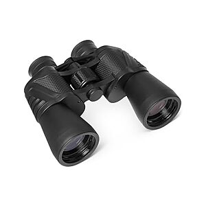 $14.89 ac FS PRIME WOOT  Amazon Basics 7x50 High Power Binoculars, Wide Field of View, FMC Optics, Tripod Compatible, BAK-4 Prism, Rubber Armor, Black