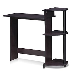 Furinno 28.5" Compact Gaming Desk with Shelves $18.76 + Free S&H w/ Prime or $35+