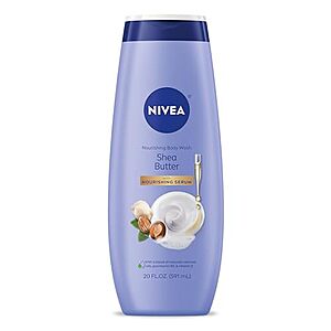 [SnS, AC] $3.03* | 20-Oz NIVEA Nourishing Shea Butter Body Wash w/ Nourishing Serum at Amazon