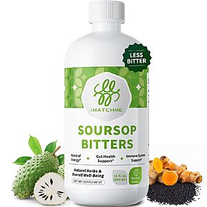 Soursop Bitters Liquid for Digestive Health 16 fl oz $11.92