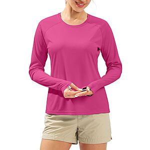 G Gradual Women's UPF 50+ Long Sleeve Sun Shirt (various) $9.74 + Free Shipping w/ Prime or on $35+