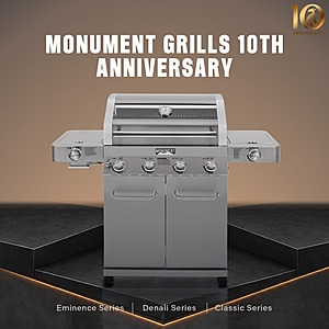 Monument Grills 35633 4-Burner Infrared Grill $699 + Free Shipping