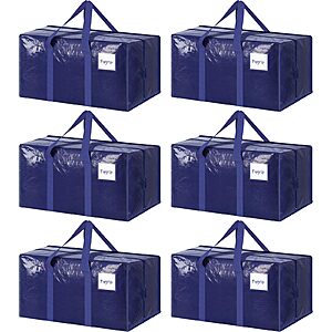 6-Pack Extra Heavy Duty Large Moving Bags (Blue) $23.98 @ Amazon